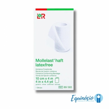 imagem BANDAGEM COESIVA MOLLELAST HAFT LATEXFREE 10 CM X 4 M UND LOHMANN & RAUSCHER VENOSAN
