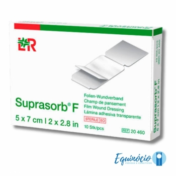imagem CURATIVO DE FILME TRANSPARENTE ESTERIL SUPRASORB F 5X7CM LOHMANN & RAUSCHER VENOSAN