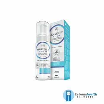 imagem Espuma Antisséptica Aquasept Foam 150ml unidade