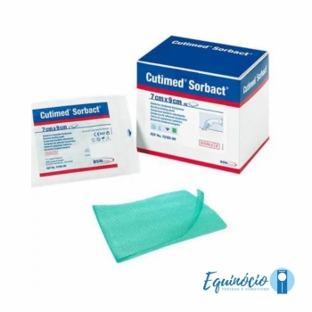 imagem CURATIVO ANTIMICROBRIANO CUTIMED SORBACT DACC 7X9CM unidade