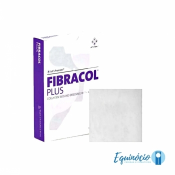 imagem CURATIVO FIBRACOL PLUS COLÁGENO 10.2CMX11.1CM - UNIDADE
