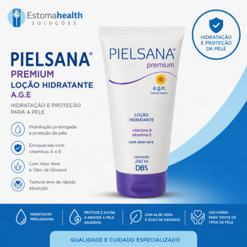 imagem Pielsana Premium Loção Hidratante A.G.E 200ml – Hidratação e Proteção da Pele